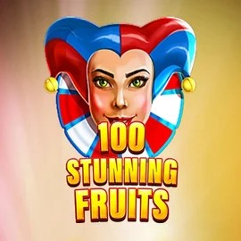 Logo of 100 Stunning Fruits from SYNOT Games at Instaspin Casino