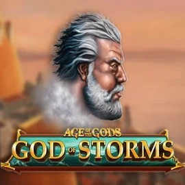 Age Of The Gods: God of Storms logo by Playtech at Instaspin Casino