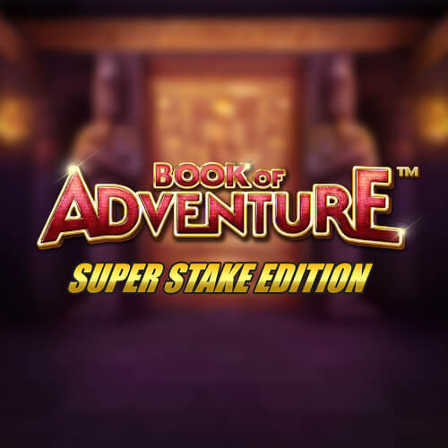 Logo of Book of Adventure Super Stake Edition from Stakelogic at Instaspin Casino