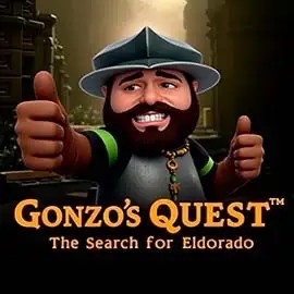 Logo of Gonzo's Quest from NetEnt at Instaspin Casino