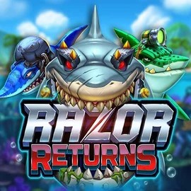 Logo of Razor Returns from Push Gaming at Instaspin Casino