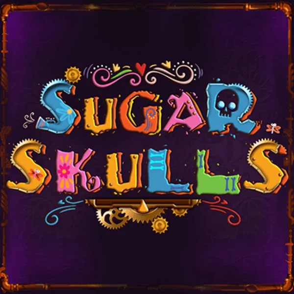 Logo of Sugar Skulls from Booming Games at Instaspin Casino